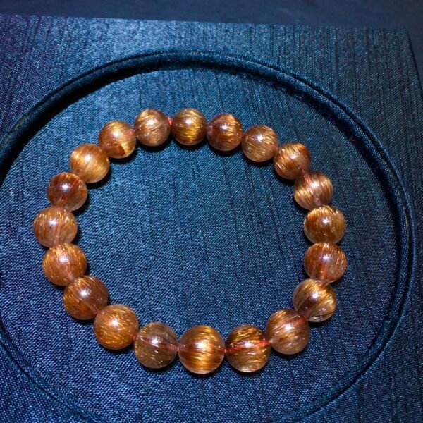 Natural copper crystal bracelet, size 10mm1111898177