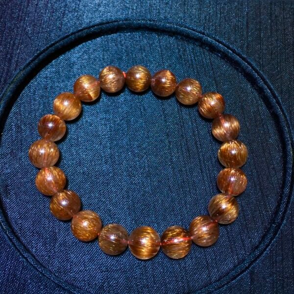 Natural copper crystal bracelet, size 10mm1111898177