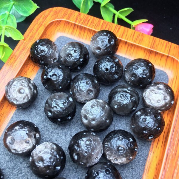 Silver Yaoshi Meteorite Planet Piece 💕 Specification 14mm ✨1113004.5199