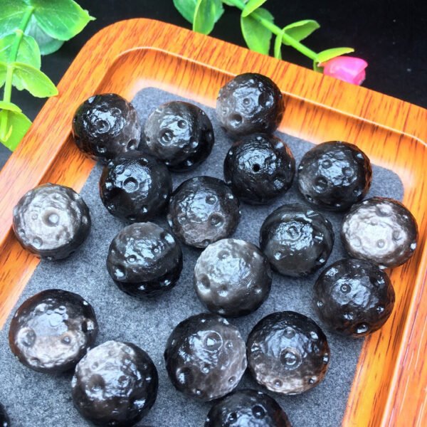 Silver Yaoshi Meteorite Planet Piece 💕 Specification 14mm ✨1113004.5199