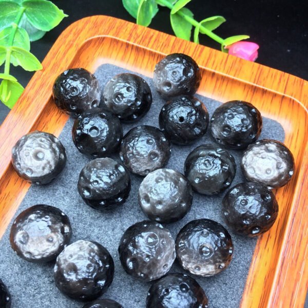 Silver Yaoshi Meteorite Planet Piece 💕 Specification 14mm ✨1113004.5199