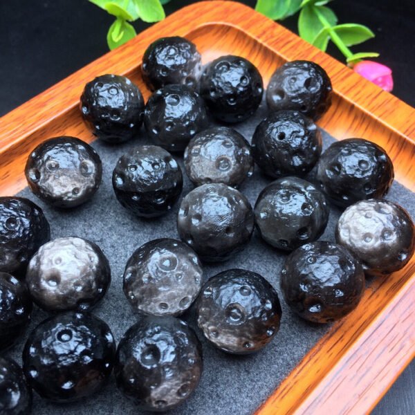 Silver Yaoshi Meteorite Planet Piece 💕 Specification 14mm ✨1113004.5199