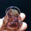 Natural Red Ghost Big Belly Buddha Pendant for men and women, size 40/35.6mm1114248733