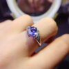 Natural Tanzanite Ring, Main Stone Size 6 * 8mm1116565833
