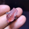 Natural Purple Crystal Red Super Seven Pixiu Ring, Size 17.5/9.6 mm1116208477