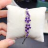 Natural amethyst bracelet, main stone 3 * 4mm1118280144