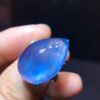 Natural Sea Blue Treasure Ring, Specification: 22.7/15.3mm1118218499
